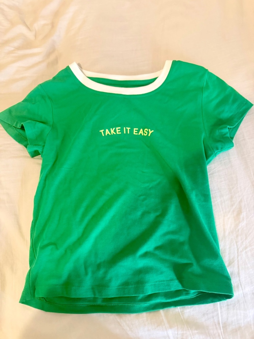 Aerie green short-sleeve top — super comfortable and never worn!